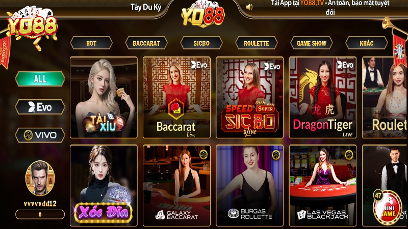 ly do casino yo88 ngay cang duoc hoi vien ua thich